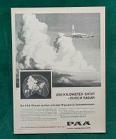 Pan American Clipper Flugzeug Werbeanzeige 1957 Niedersachsen - Danndorf Vorschau