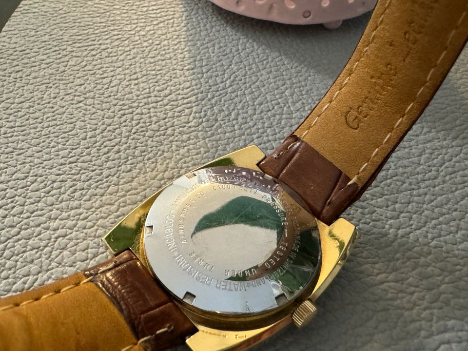 JAQUET GIRARD Geneve Automatic Datum 70er Armbanduhr in Schwäbisch Gmünd