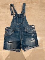 Latzshorts aus Denim H&M Gr. 134 Berlin - Hohenschönhausen Vorschau