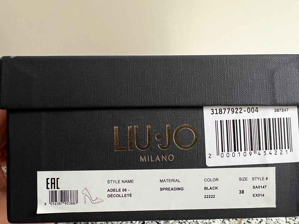 LIU JO High Heels Adele 06 SA0147 EX014 Schwarz in Rheinstetten