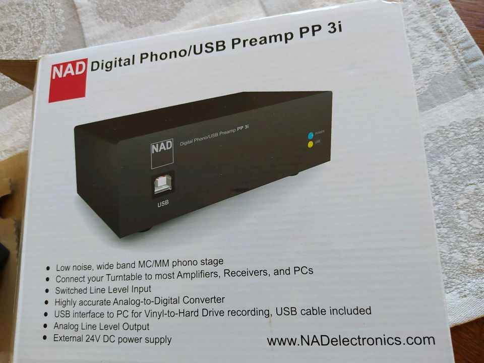 NAD PP3i Vorverstärker USB Digitalwandler Preamp unbenutzt in Bielefeld