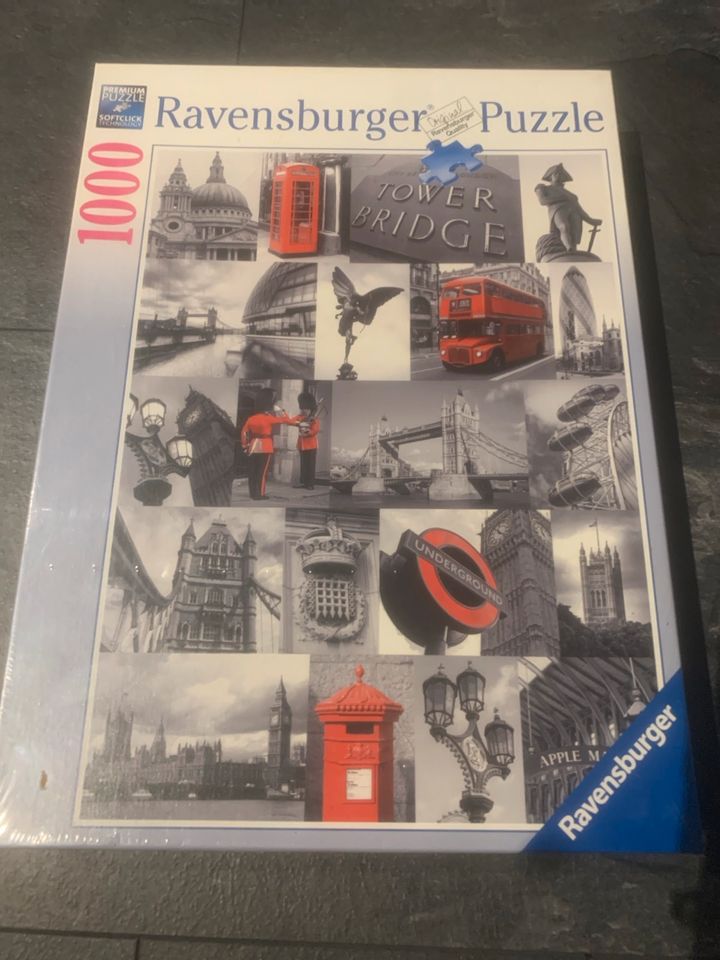 Puzzle 1000 Ravensburger England London in Kleinaitingen