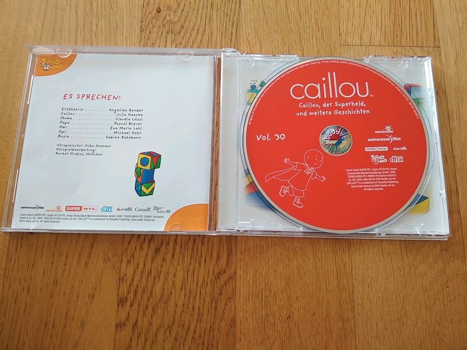 CD Höspiel Kinder Caillou der Superheld ... / Nr. 30 in Metzingen