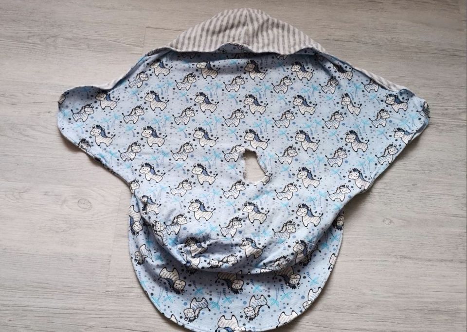 Baby Einschlagdecke Wende Decke Fußsack für Maxi Cosi Buggy etc . in Giesen