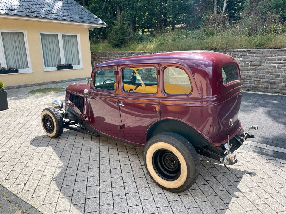 1934 Ford Sedan Bonnie&Clyde Hot Rod All Steel, TÜV+H Tausch/Inz. in Wilnsdorf