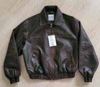 Bershka Kunstlederjacke braun Gr S  neu!! Niedersachsen - Loxstedt Vorschau