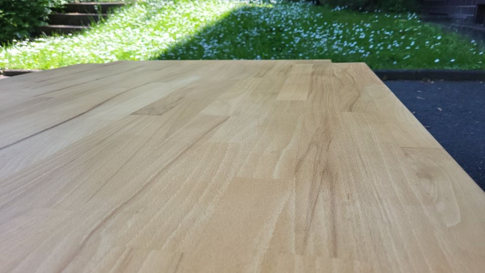 ESSTISCH BUCHE 90 x 160 massiv Holz Tisch 2x Ansteckplatte in Sulzbach