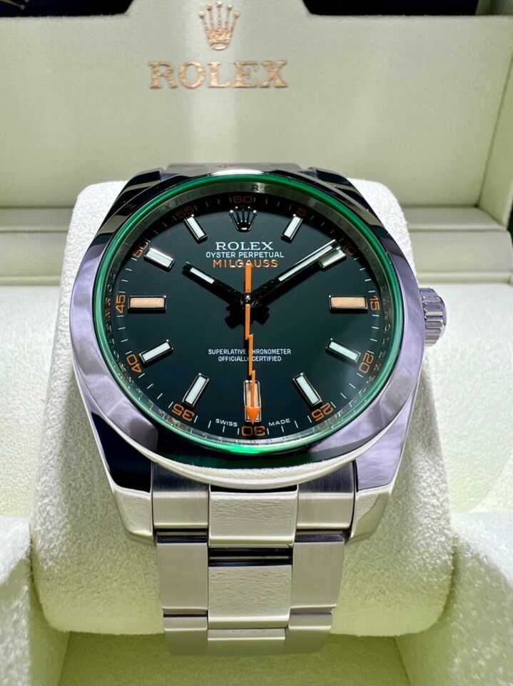 Rolex Milgauss 116400GV 10/2010 Fullset Rolex-Garantie bis 2/2026 in Aschaffenburg