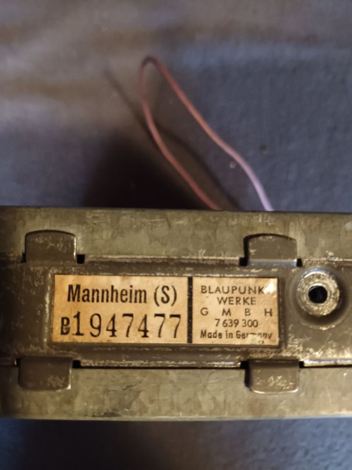 Oldtimer Radio mit Blende Blaupunkt in München