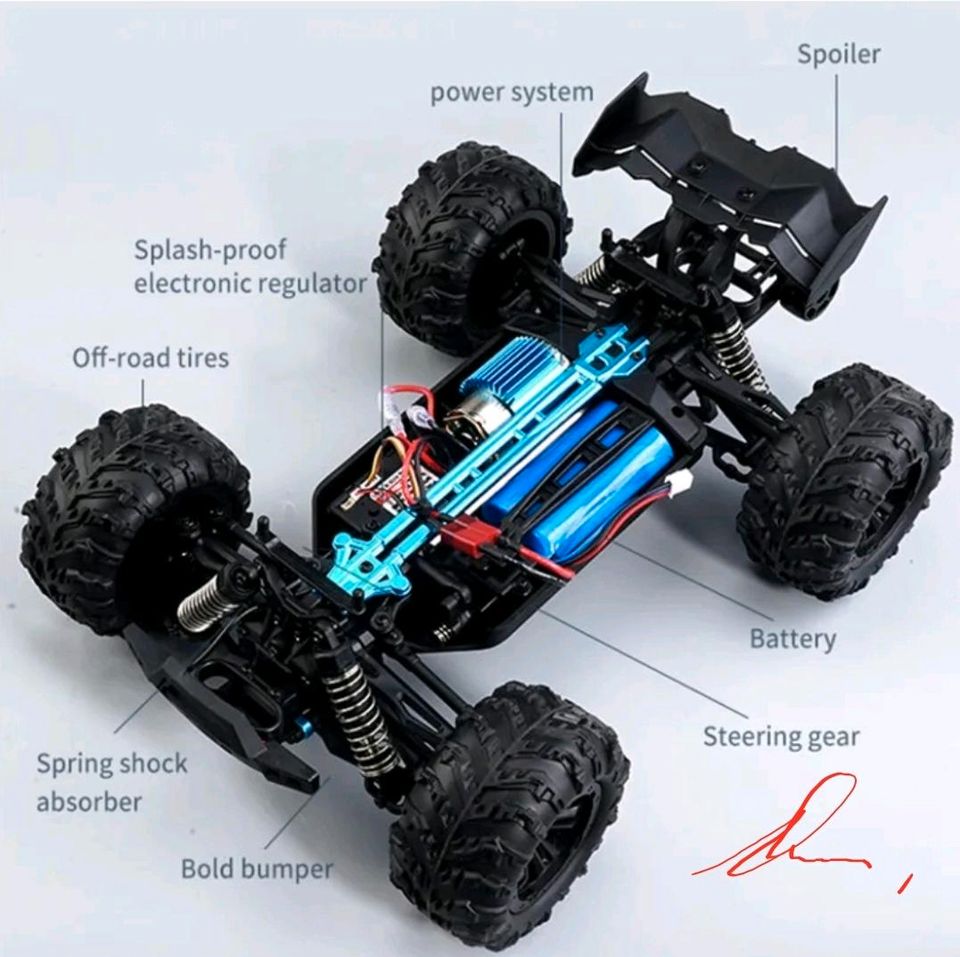 RC Car 1:16 50km/h RTR-Set NEU + OVP in Witten