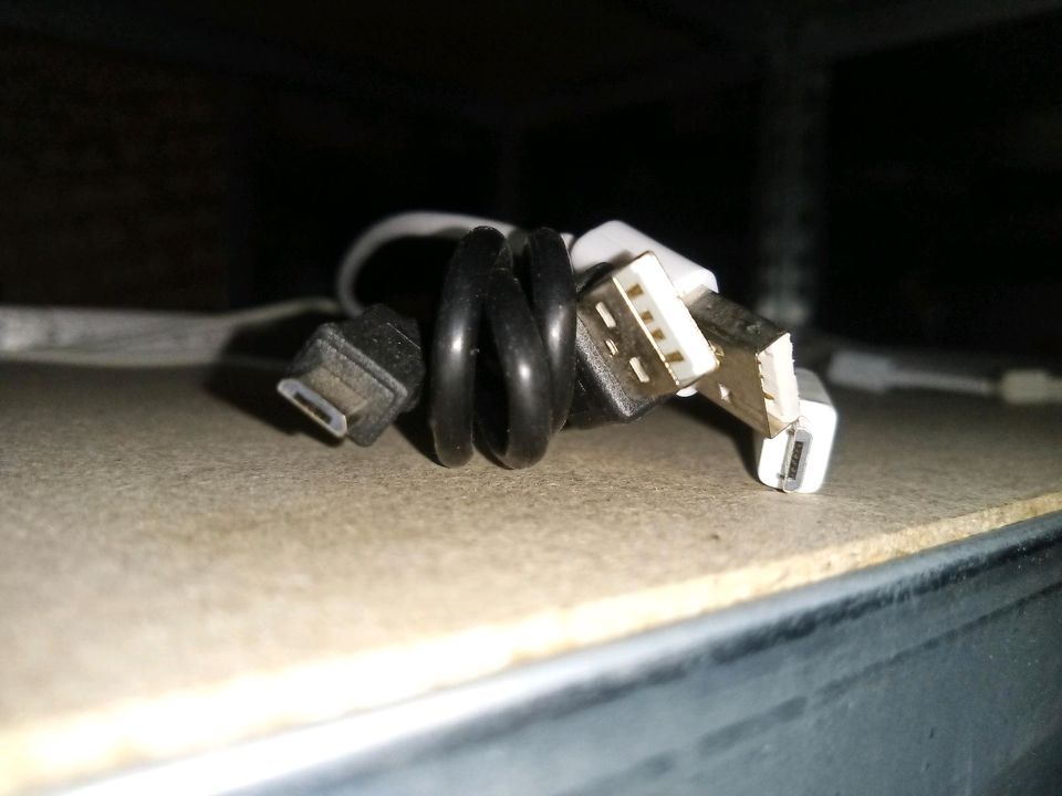 Versch Länge USB Ladekabel kurz/lang Typ A B micro Handy • BtBj in Haßmersheim