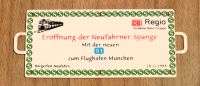 Mini Zuglaufschild S-Bahn München Flughafen S1 Neufahrner Spange München - Schwabing-Freimann Vorschau