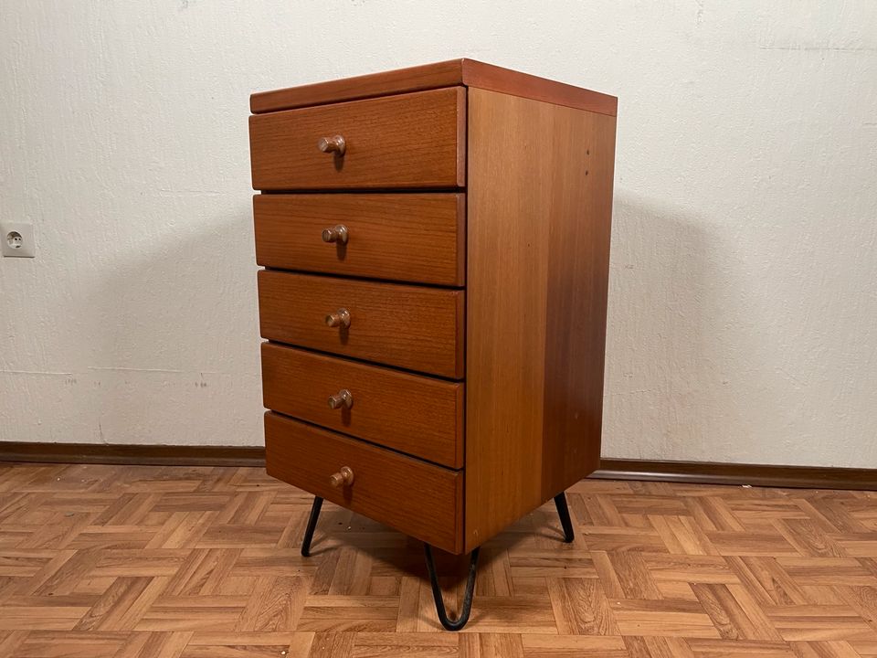 MUSTERRING  teak Schubladen kommode Sideboard 70er Jahre Vintage in Edesheim (Pfalz)