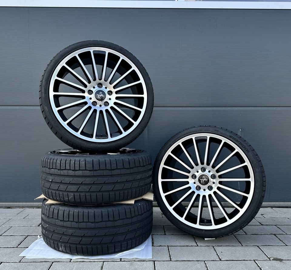 Keskin KT15 19 Zoll Sommerräder für Audi Seat Skoda VW Q3 RSQ3 F3 Q4 A6 S6 F2 C8 A8 4H Q5 8R Tiguan 5N Tarraco Kodiaq KN FR Felgen Reifen Räder silber Performance Sommerreifen ABE CDI Kompletträder in Neckarsulm