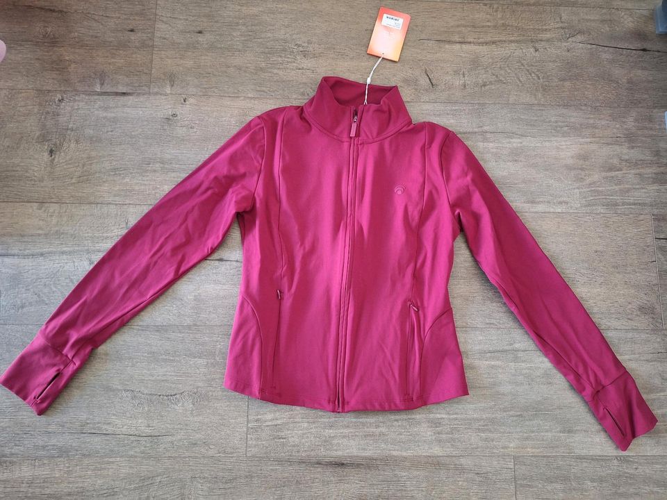 Sportjacke, Zipper, weinrot, Oceans Apart, Shania, Größe XL, neu! in Legden