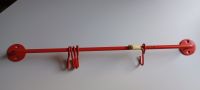 Hakenleiste Metall rot mit 5 Schwinghaken zur Wand-/Deckenmontage Bayern - Dietenhofen Vorschau