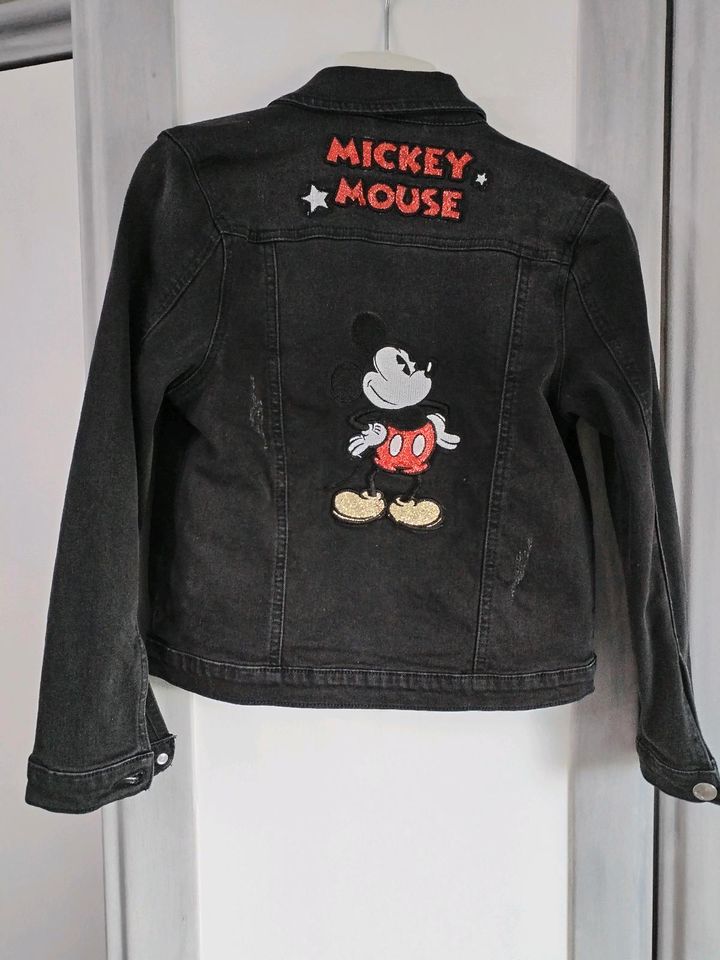Kinder Jeans Jacke Disney Mickey Mouse Gr 134 in Lambsheim