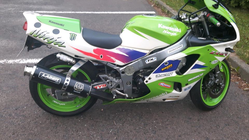 Motorrad Kawasaki in Lichtenau