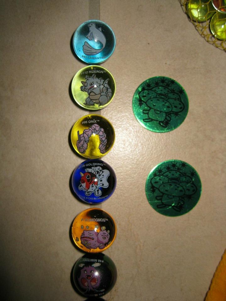 Murmeln Asterix und Obelix Pokemon Beutel Smogo Smogon Chips in Darmstadt