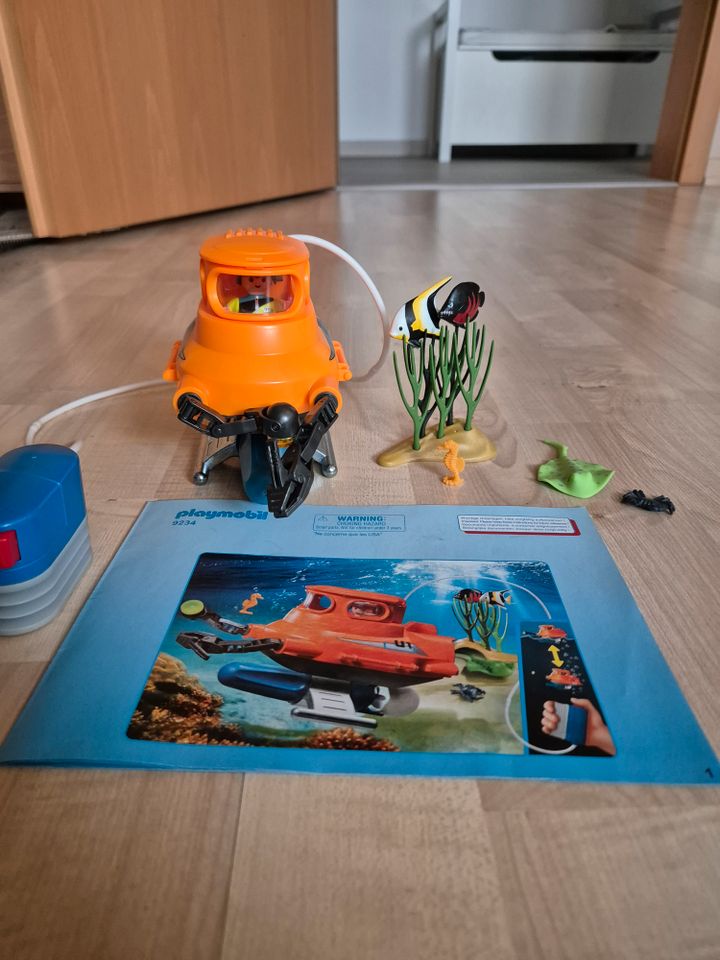 Playmobil 9234 Tiefseetauchboot mit Unterwassermotor in Gleichen