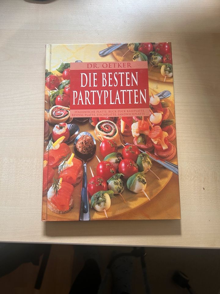 Die besten Party Rezepte, Doktor Oetker, Kochbuch in Bad Friedrichshall