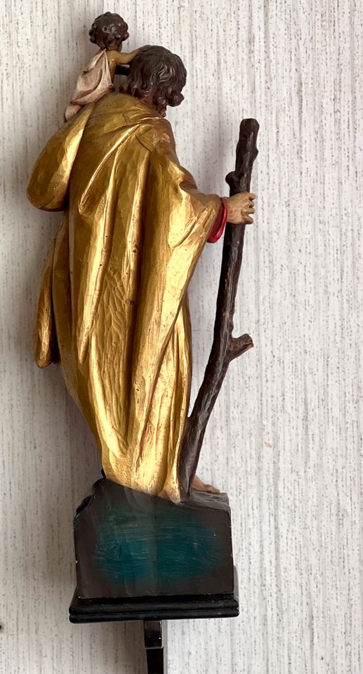 Figur Gilde Heiliger Christophorus mit Jesuskind (Märtyrer) in Bismark (Altmark)
