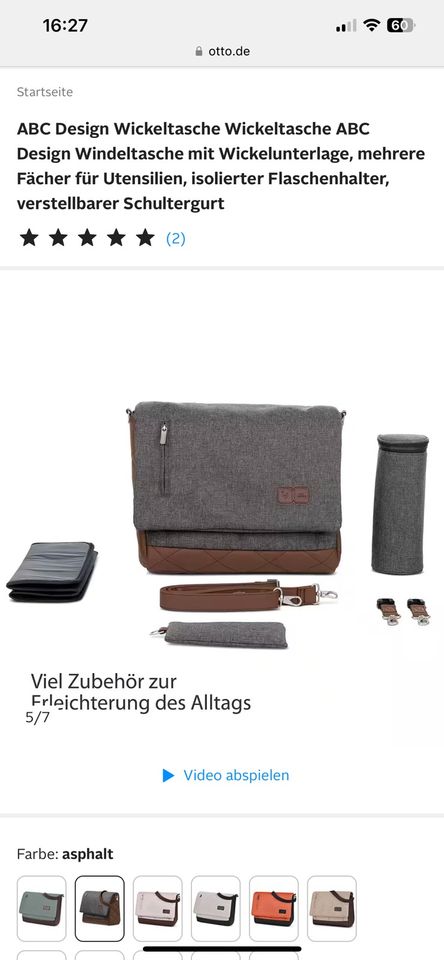 Wickeltasche zu verkaufen in Frankfurt am Main