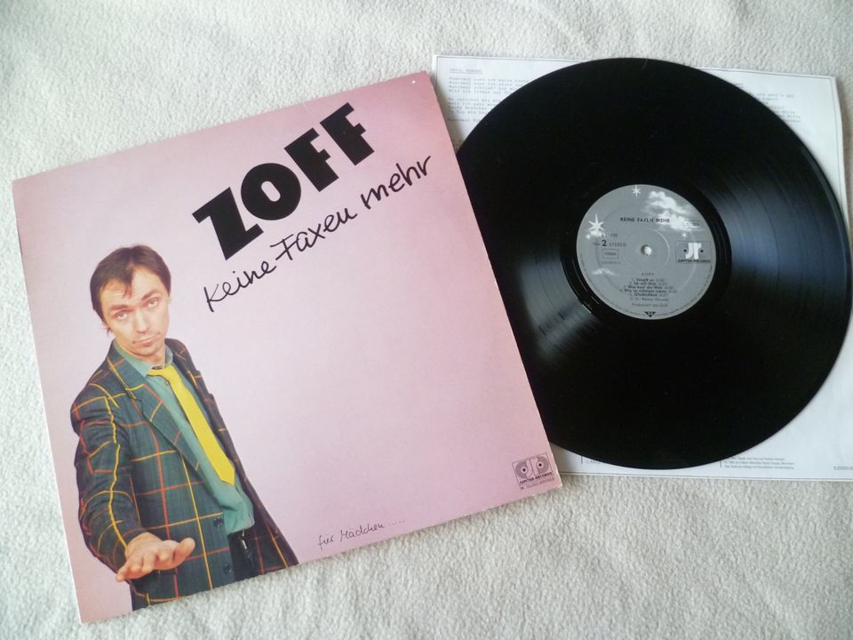 Zoff - Keine Faxen Mehr (Vinyl LP Schallplatte) NDW Sauerland in Kreuztal