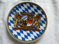 Porzellan Teller Bayern weiß-blau König, Thiersheim Bayern - Wunsiedel Vorschau