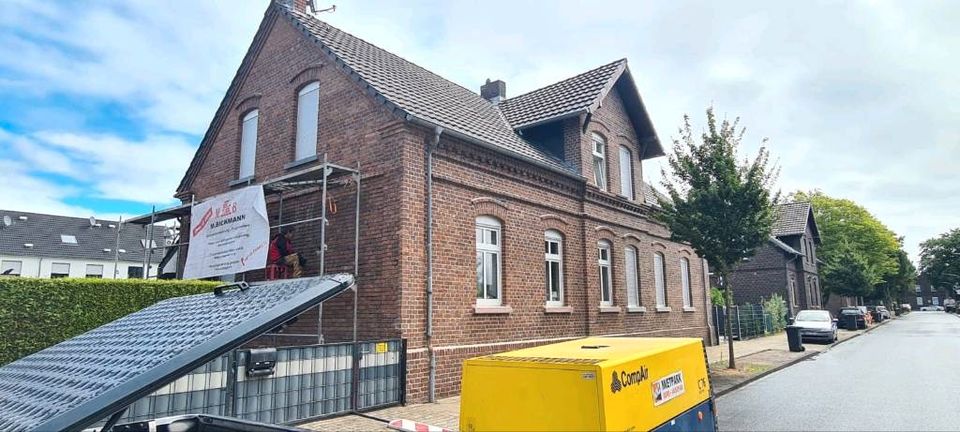 Altbau Sanierung Mauerwerk Fugen Fassaden Reinigung Strahlen in Steinfurt