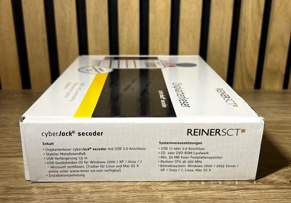 ReinerSCT | cyberJack secoder | Kartenlesegerät | Chipkartenleser in Krempdorf