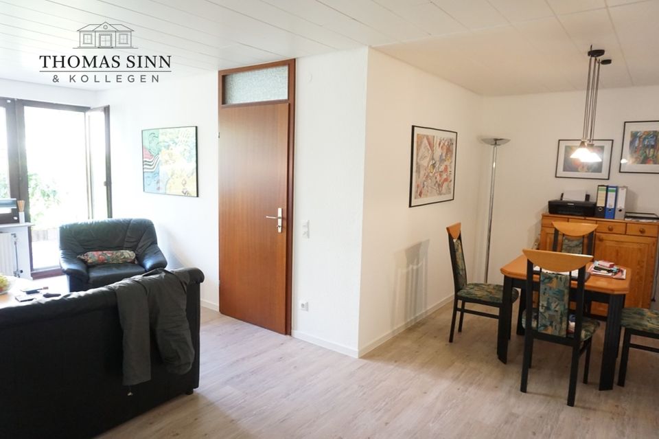 Renovierte 2,5 Zimmer-Wohnung mit Außenstellplatz und schöner Terrasse in Heilbronn