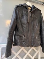 MICHAEL KORS Designer Leder-Jacke mit Kapuze butterweich Gr. S Berlin - Köpenick Vorschau