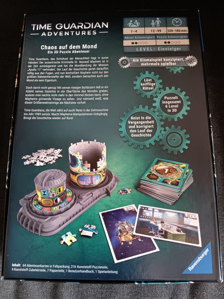 3D Adventure - Time Guardian Adventures - Ravensburger Puzzle TOP in Hallstadt