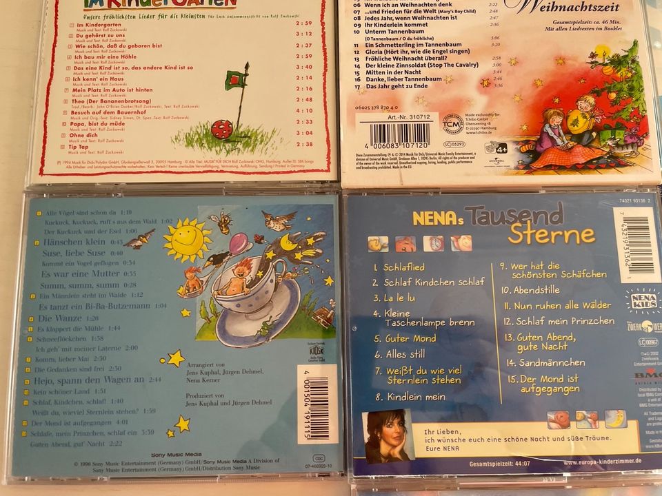 11 Kinder Lieder CDs, Detlev Jöcker, zukowski, Volker Rosin, Nena in Willich