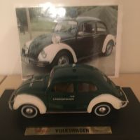 VW Käfer der Landespolizei Brezel  Fenster ! Mit Foto Bayern - Waffenbrunn Vorschau