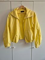 Gelbe kurze Vintage Jacke von CINQUE, oldschool streetwear Baden-Württemberg - Ulm Vorschau