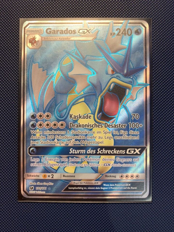 Pokémon (TCG) Full Art Garados GX in Essen