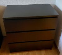 IKEA Malm Kommode schwarzbraun 3 Schubladen Dresden - Äußere Neustadt Vorschau