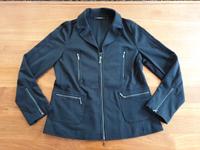 Schwarze Jacke Kragen Blazer chic Business Fabiani Gr. 40 M Bayern - Pastetten Vorschau
