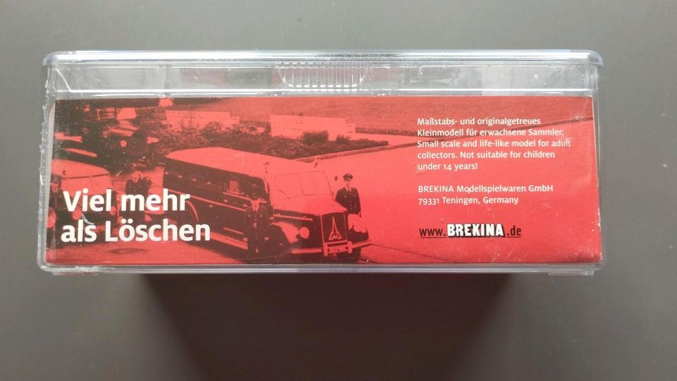 Brekina 1:87 Magirus S3500 Omnibus TLF 15/15 WF Henkel in Essen