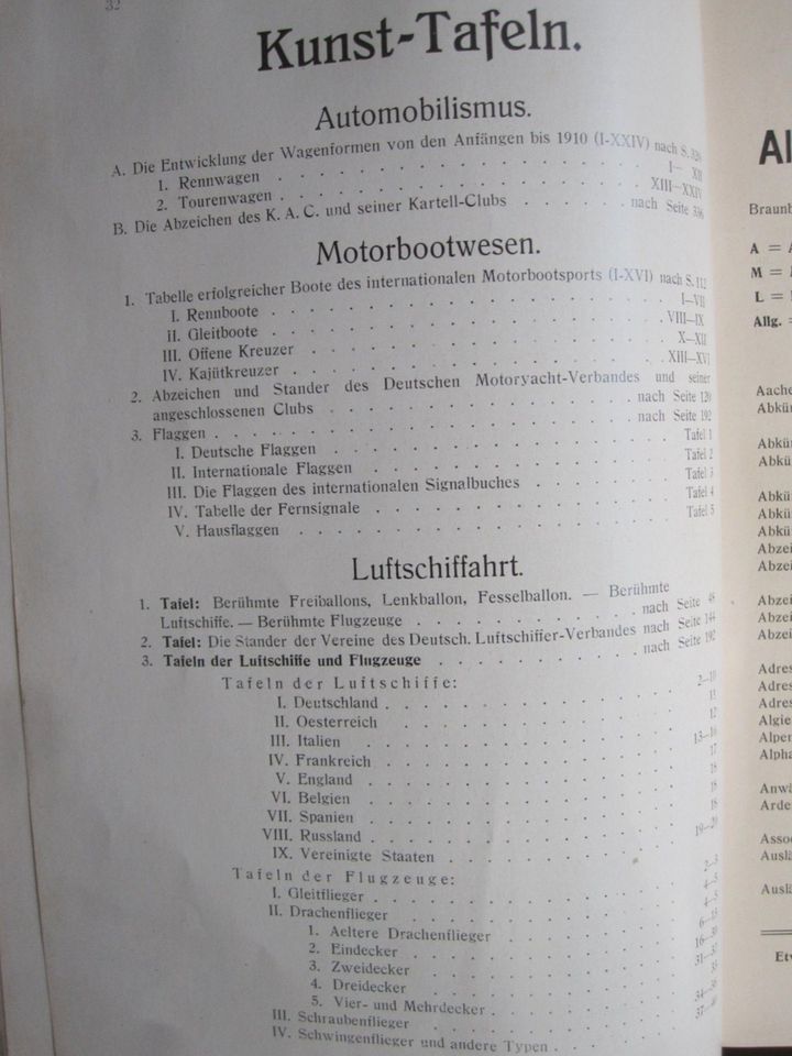 Braunbeck’s Sport-Lexikon – Automobil/Motorboot/Luftschifffahrt in Leipzig