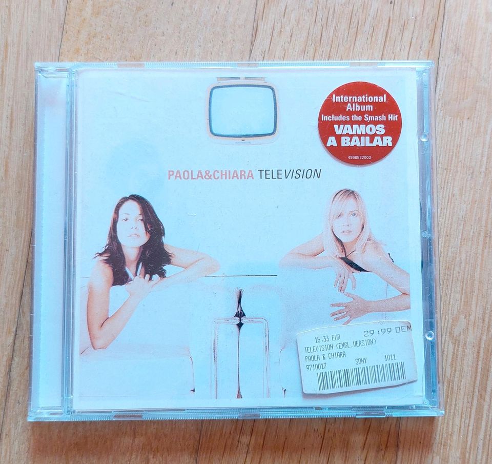 Paola & Chiara Television ( engl.Version) CD Top in München