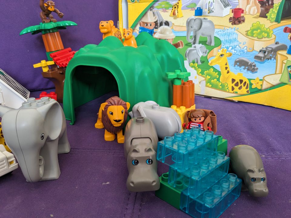 Lego Duplo 3095 Wildlife Park Safari Zoo im Originalkarton +Bonus in Hamburg