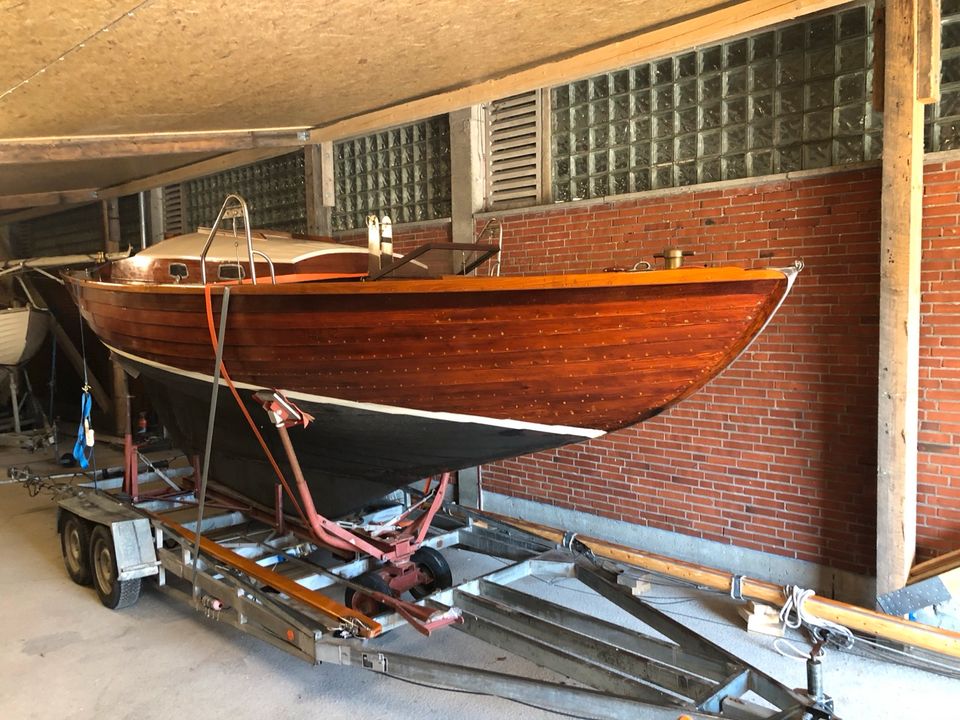 Nordisches Folkeboot, Segelboot, Klassiker in Flensburg