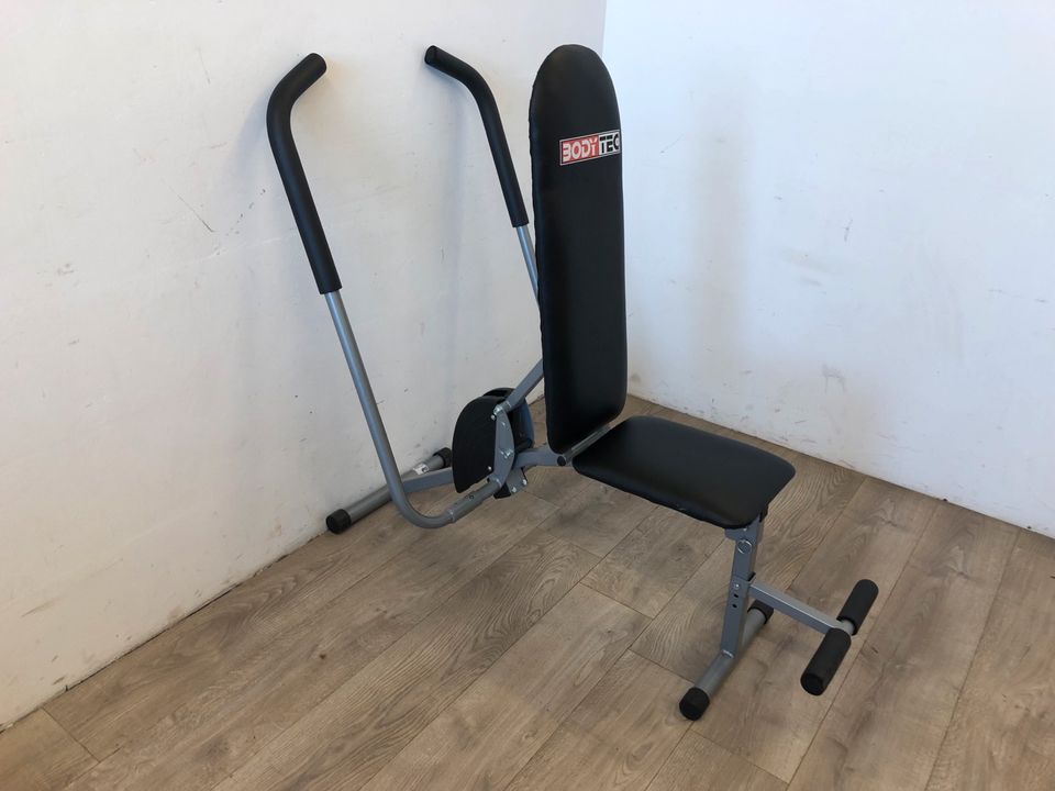 #A Bodytec Bauchtrainer Fitnessbank Fitness Sport Heimtrainer in Burgstädt