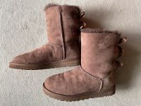 UGG Boots Bailey Bow - original - Braun - Gr. 38 Hamburg-Mitte - Hamburg Neustadt Vorschau