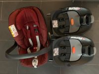 Cybex Babyschale Cloud Q & 2x Base Q-Fix (Isofix Stationen) Baden-Württemberg - Altbach Vorschau