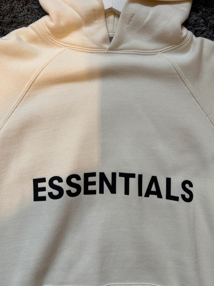 Fear of God Essentials Hoodie Buttercream S Original in Marl