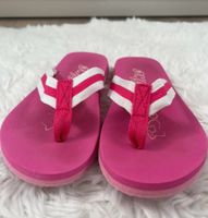 Pink weiß Kinder Schuhe Sommer Schlappen Badelatschen Größe 34 Niedersachsen - Northeim Vorschau